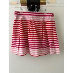 Hunter For Target Girls Striped Pleated Skirt With Shorts Liner XL (14/16) Pink